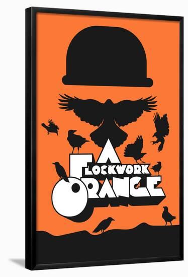 A Flockwork Orange-null-Framed Poster