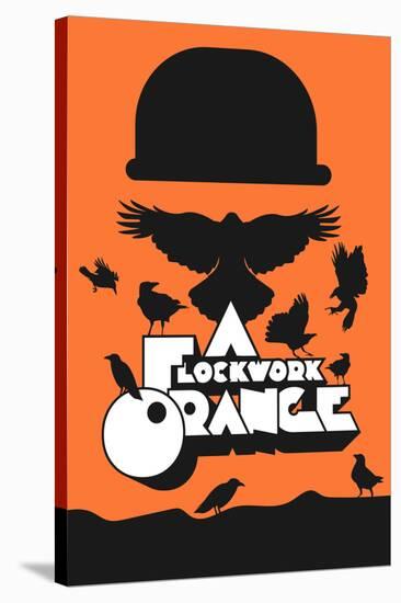 A Flockwork Orange-null-Stretched Canvas
