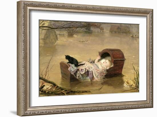 A Flood, 1870-John Everett Millais-Framed Giclee Print