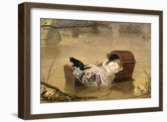 A Flood, 1870-John Everett Millais-Framed Giclee Print