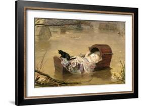 A Flood, 1870-John Everett Millais-Framed Giclee Print