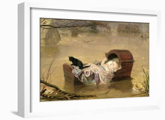 A Flood, 1870-John Everett Millais-Framed Giclee Print