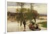 A Flood, 1876-Léon Augustin L'hermitte-Framed Giclee Print