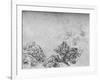 'A Flood Breaking Into A Valley', c1480 (1945)-Leonardo Da Vinci-Framed Giclee Print