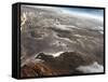 A Flooded Aram Chaos Region on the Planet Mars-Stocktrek Images-Framed Stretched Canvas