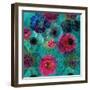 A Floral Montage from Blossoms and Drawing-Alaya Gadeh-Framed Photographic Print