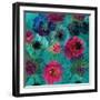 A Floral Montage from Blossoms and Drawing-Alaya Gadeh-Framed Photographic Print