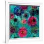 A Floral Montage from Blossoms and Drawing-Alaya Gadeh-Framed Photographic Print