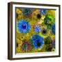 A Floral Montage from Blossoms and Drawing-Alaya Gadeh-Framed Photographic Print