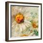 A Floral Montage of a Wild Daisy and Blossoms in Gentle Colors-Alaya Gadeh-Framed Photographic Print