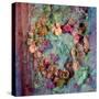 A Floral Montage of Roses and Seashells on a Book-Alaya Gadeh-Stretched Canvas
