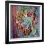 A Floral Montage of Roses and Seashells on a Book-Alaya Gadeh-Framed Premium Photographic Print