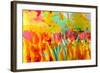 A Floral Montage, Photograph, Layer Work of Tulips and Other Flowers Multicolor-Alaya Gadeh-Framed Photographic Print