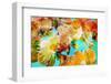 A Floral Montage Photographic Layer Work-Alaya Gadeh-Framed Photographic Print