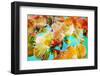 A Floral Montage Photographic Layer Work-Alaya Gadeh-Framed Premium Photographic Print