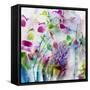 A Floral Montage Photographic Layer Work-Alaya Gadeh-Framed Stretched Canvas