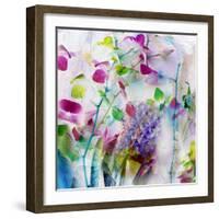 A Floral Montage Photographic Layer Work-Alaya Gadeh-Framed Photographic Print