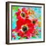 A Floral Montage with Anemones-Alaya Gadeh-Framed Photographic Print