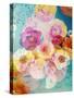 A Floral Montage with Blossoms and Ornaments from Spring Knots-Alaya Gadeh-Stretched Canvas