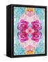 A Floral Montage with Blossoms and Ornaments from Spring Knots-Alaya Gadeh-Framed Stretched Canvas