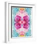 A Floral Montage with Blossoms and Ornaments from Spring Knots-Alaya Gadeh-Framed Photographic Print