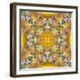 A Floral Montage with Leafes-Alaya Gadeh-Framed Photographic Print