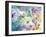 A Floral Montage with White Orchids and Multicolor Dahlia-Alaya Gadeh-Framed Photographic Print