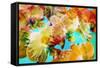 A Floral Montage-Alaya Gadeh-Framed Stretched Canvas