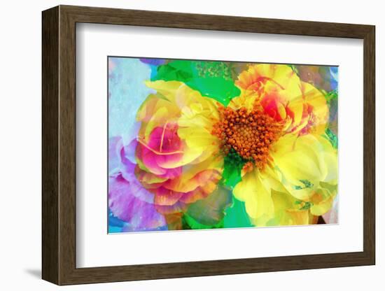 A Floral Montage-Alaya Gadeh-Framed Photographic Print