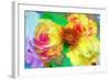 A Floral Montage-Alaya Gadeh-Framed Photographic Print