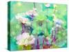 A Floral Montage-Alaya Gadeh-Stretched Canvas