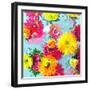 A Floral Montage-Alaya Gadeh-Framed Photographic Print