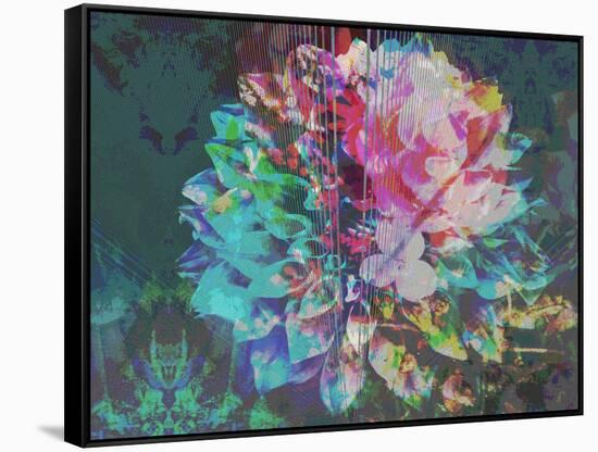 A Floral Montage-Alaya Gadeh-Framed Stretched Canvas