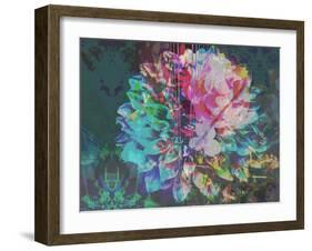 A Floral Montage-Alaya Gadeh-Framed Premium Photographic Print