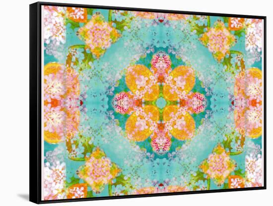 A Floral Montage-Alaya Gadeh-Framed Stretched Canvas