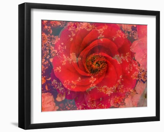 A Floral Montage-Alaya Gadeh-Framed Photographic Print