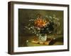 A Floral Still Life, 1872 (Oil on Canvas)-Emile Gustave Couder-Framed Giclee Print