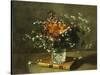 A Floral Still Life-Emile Gustave Couder-Stretched Canvas