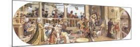 A Florentine Festival: Bringing the Left-Overs to the Animals and Table of the Poor-Ricciardo Meacci-Mounted Premium Giclee Print
