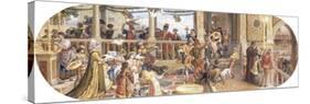 A Florentine Festival: Bringing the Left-Overs to the Animals and Table of the Poor-Ricciardo Meacci-Stretched Canvas