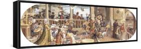 A Florentine Festival: Bringing the Left-Overs to the Animals and Table of the Poor-Ricciardo Meacci-Framed Stretched Canvas