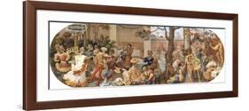 A Florentine Festival: Passtimes after Lunch-Ricciardo Meacci-Framed Giclee Print