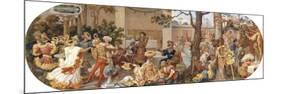 A Florentine Festival: Passtimes after Lunch-Ricciardo Meacci-Mounted Giclee Print