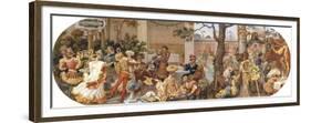 A Florentine Festival: Passtimes after Lunch-Ricciardo Meacci-Framed Premium Giclee Print