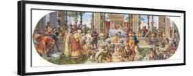 A Florentine Festival: the Banquet-Ricciardo Meacci-Framed Premium Giclee Print