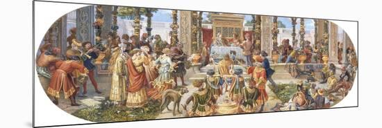 A Florentine Festival: the Banquet-Ricciardo Meacci-Mounted Giclee Print