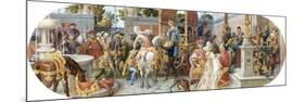 A Florentine Festival: the Guests' Arrival-Ricciardo Meacci-Mounted Premium Giclee Print