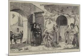 A Florentine Harvest, Sheaves for the Convent-null-Mounted Premium Giclee Print