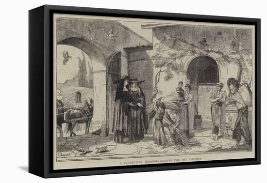 A Florentine Harvest, Sheaves for the Convent-null-Framed Stretched Canvas