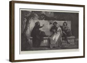 A Florentine Poet-Alexandre Cabanel-Framed Giclee Print